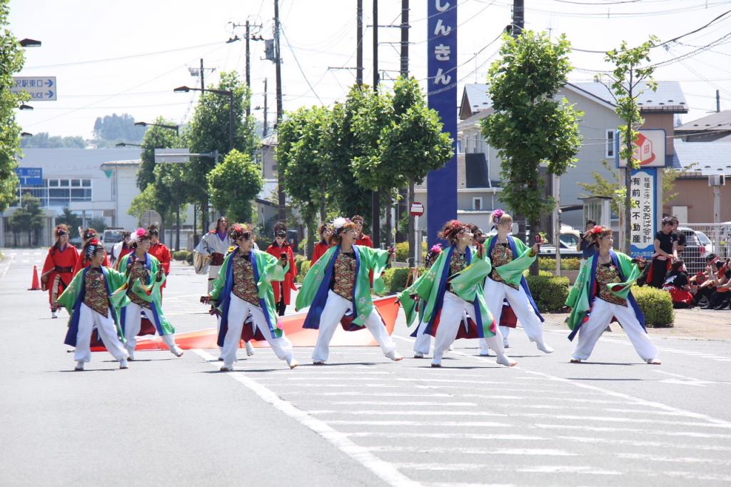 奥州前沢よさこいFesta11中編（奥州前沢よさこいフェスタ2015) 2015/07/12