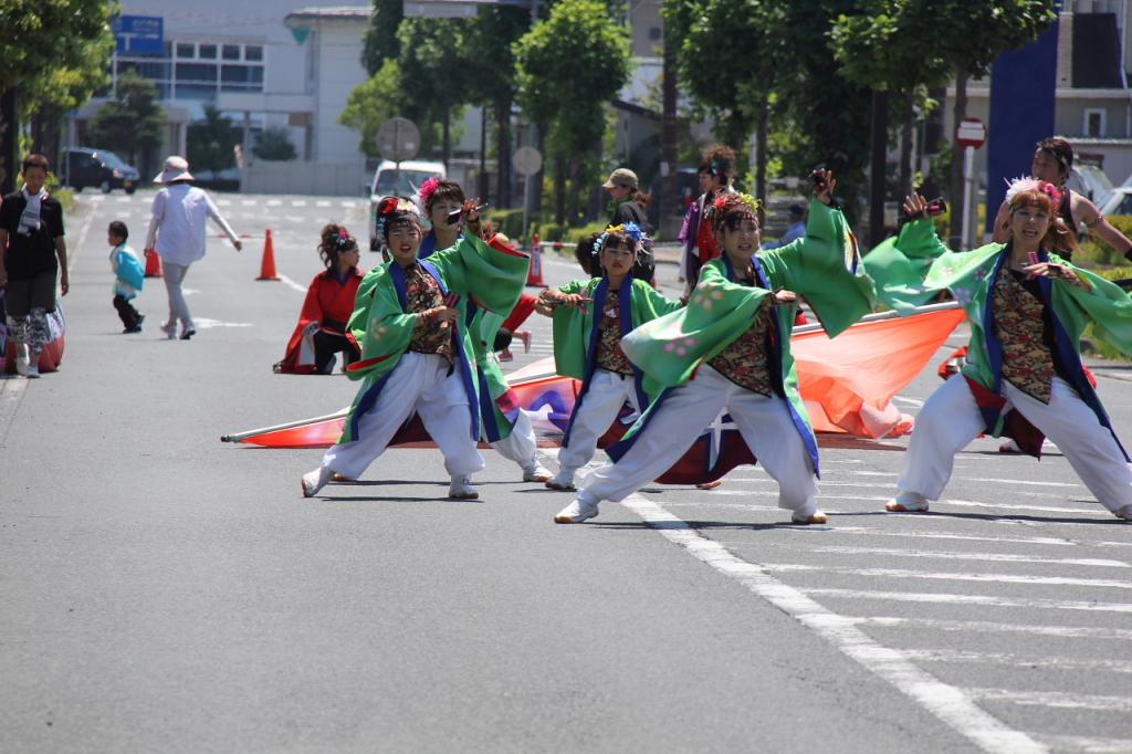 奥州前沢よさこいFesta11中編（奥州前沢よさこいフェスタ2015) 2015/07/12