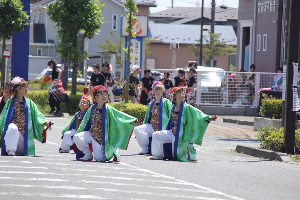 奥州前沢よさこいFesta11中編（奥州前沢よさこいフェスタ2015) 2015/07/12