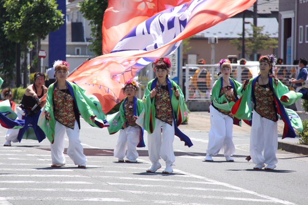 奥州前沢よさこいFesta11中編（奥州前沢よさこいフェスタ2015) 2015/07/12