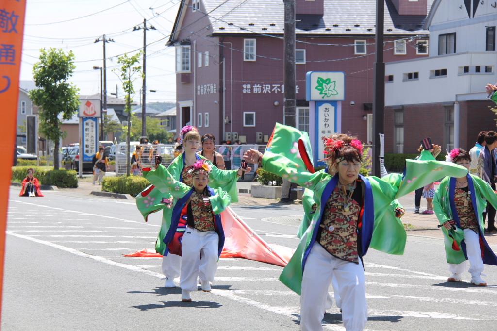 奥州前沢よさこいFesta11中編（奥州前沢よさこいフェスタ2015) 2015/07/12