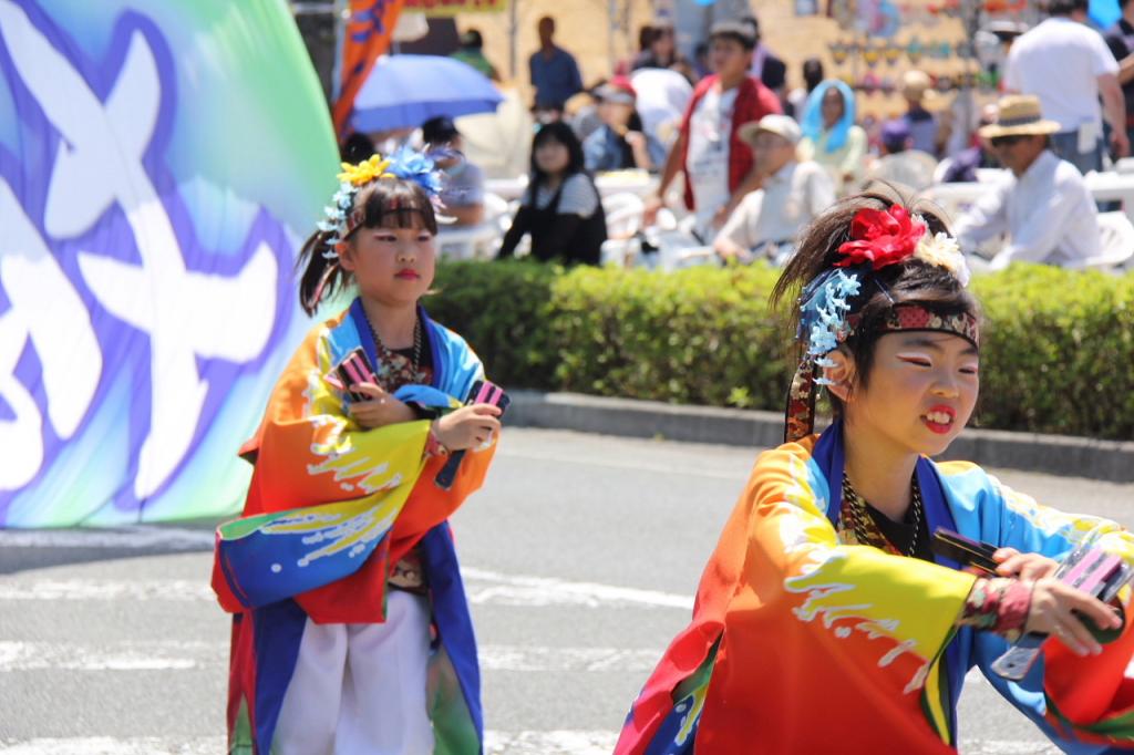 奥州前沢よさこいFesta11中編（奥州前沢よさこいフェスタ2015) 2015/07/12