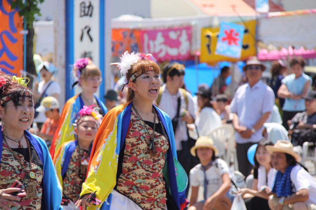 奥州前沢よさこいFesta11中編（奥州前沢よさこいフェスタ2015) 2015/07/12