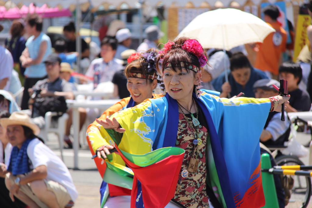 奥州前沢よさこいFesta11中編（奥州前沢よさこいフェスタ2015) 2015/07/12