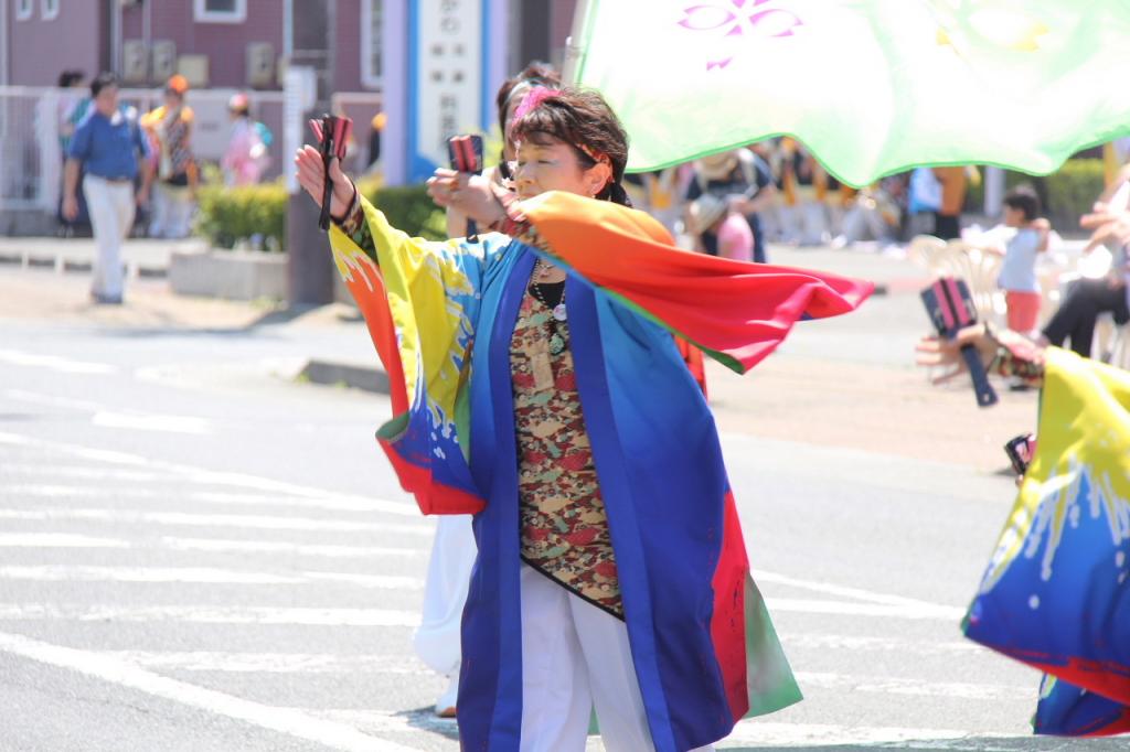 奥州前沢よさこいFesta11中編（奥州前沢よさこいフェスタ2015) 2015/07/12