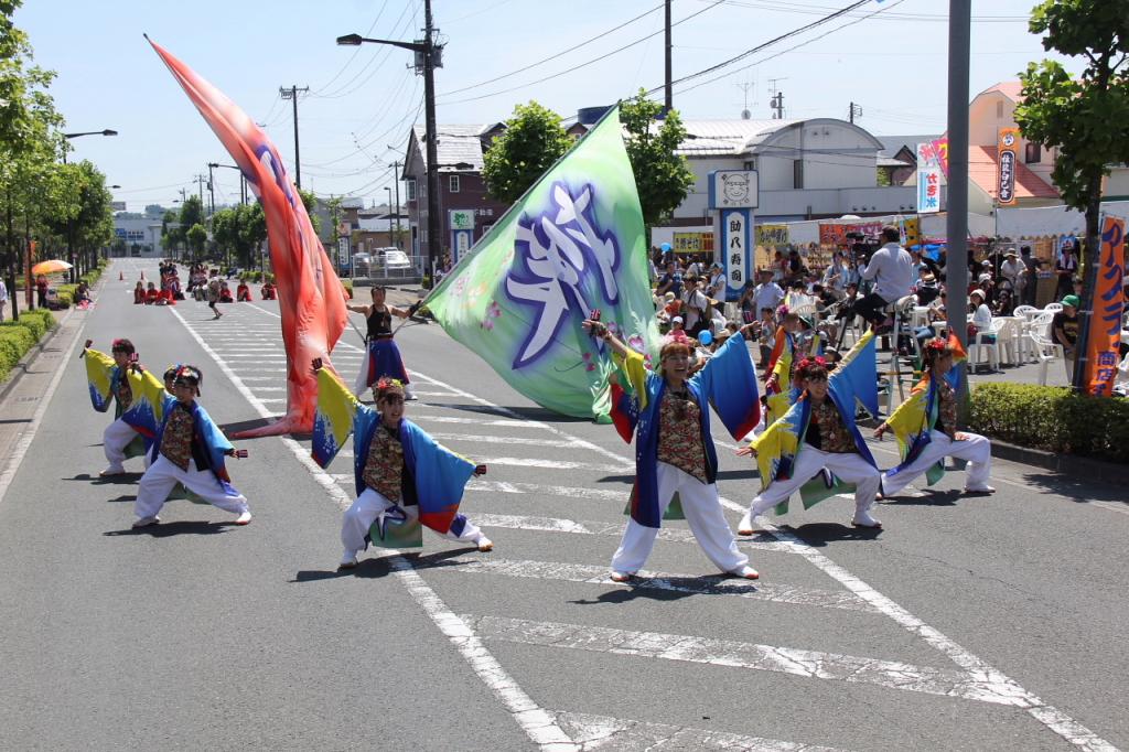 奥州前沢よさこいFesta11中編（奥州前沢よさこいフェスタ2015) 2015/07/12