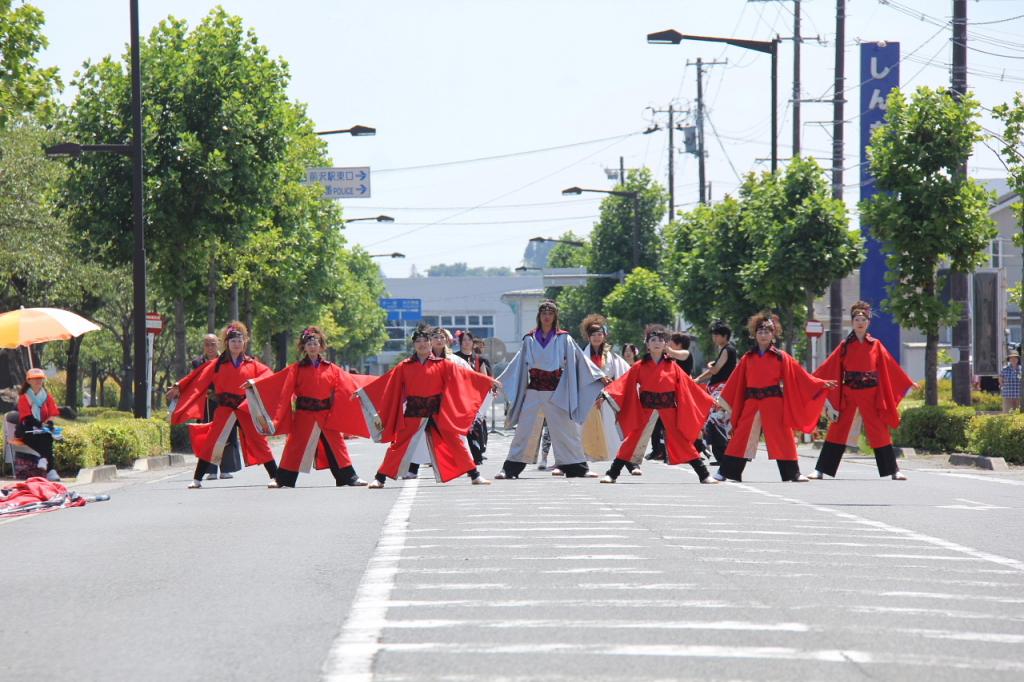 奥州前沢よさこいFesta11中編（奥州前沢よさこいフェスタ2015) 2015/07/12