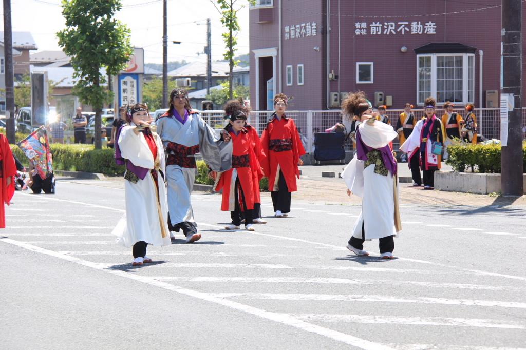 奥州前沢よさこいFesta11中編（奥州前沢よさこいフェスタ2015) 2015/07/12