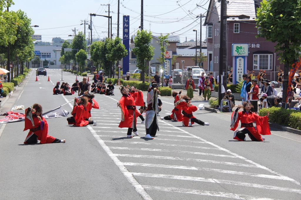 奥州前沢よさこいFesta11中編（奥州前沢よさこいフェスタ2015) 2015/07/12
