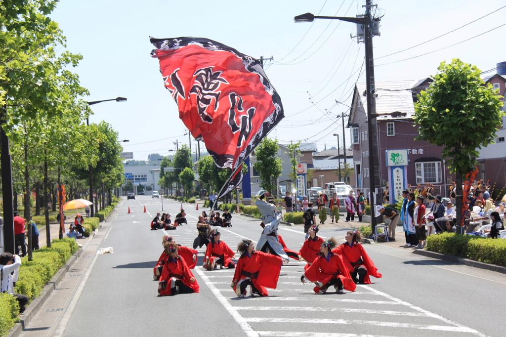 奥州前沢よさこいFesta11中編（奥州前沢よさこいフェスタ2015) 2015/07/12