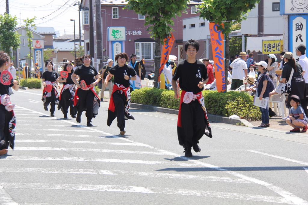 奥州前沢よさこいFesta11中編（奥州前沢よさこいフェスタ2015) 2015/07/12