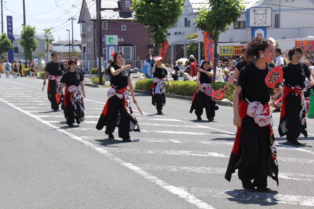 奥州前沢よさこいFesta11中編（奥州前沢よさこいフェスタ2015) 2015/07/12