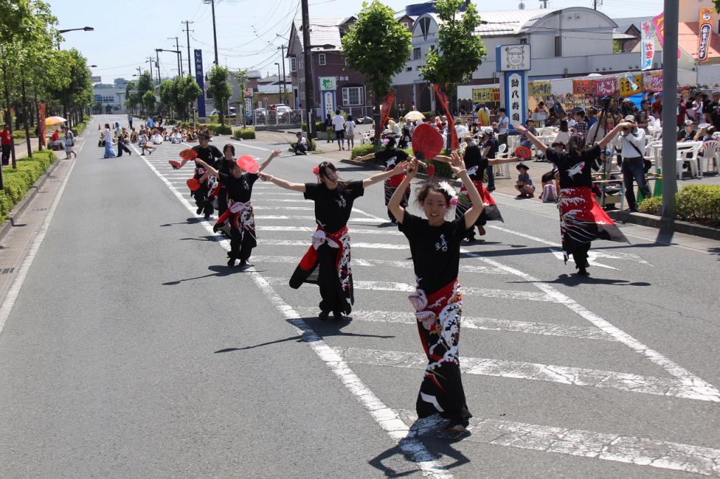 奥州前沢よさこいFesta11中編（奥州前沢よさこいフェスタ2015) 2015/07/12