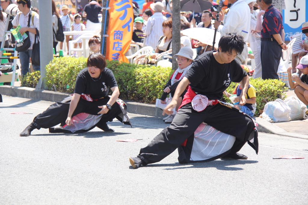 奥州前沢よさこいFesta11中編（奥州前沢よさこいフェスタ2015) 2015/07/12