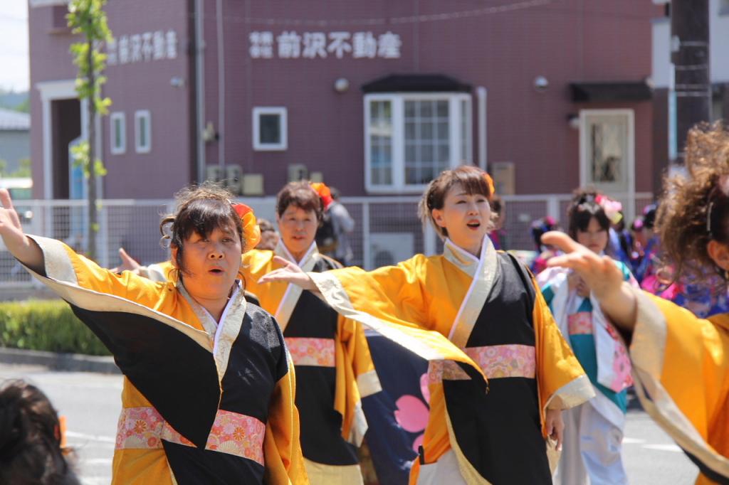 奥州前沢よさこいFesta11中編（奥州前沢よさこいフェスタ2015) 2015/07/12