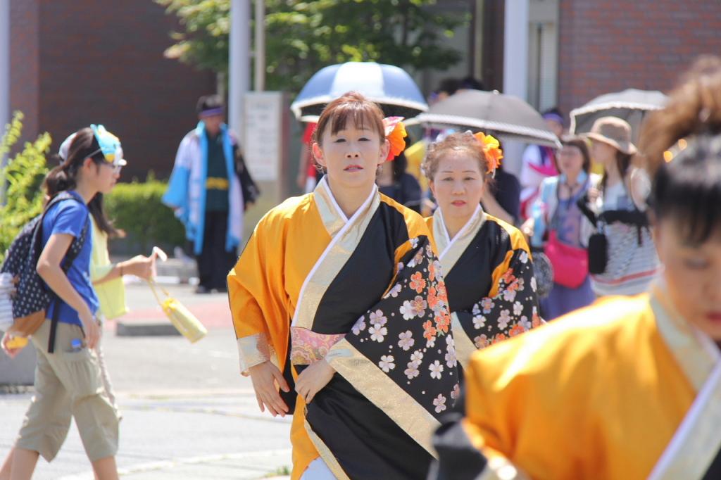 奥州前沢よさこいFesta11中編（奥州前沢よさこいフェスタ2015) 2015/07/12