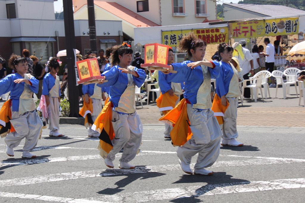 奥州前沢よさこいFesta11中編（奥州前沢よさこいフェスタ2015) 2015/07/12