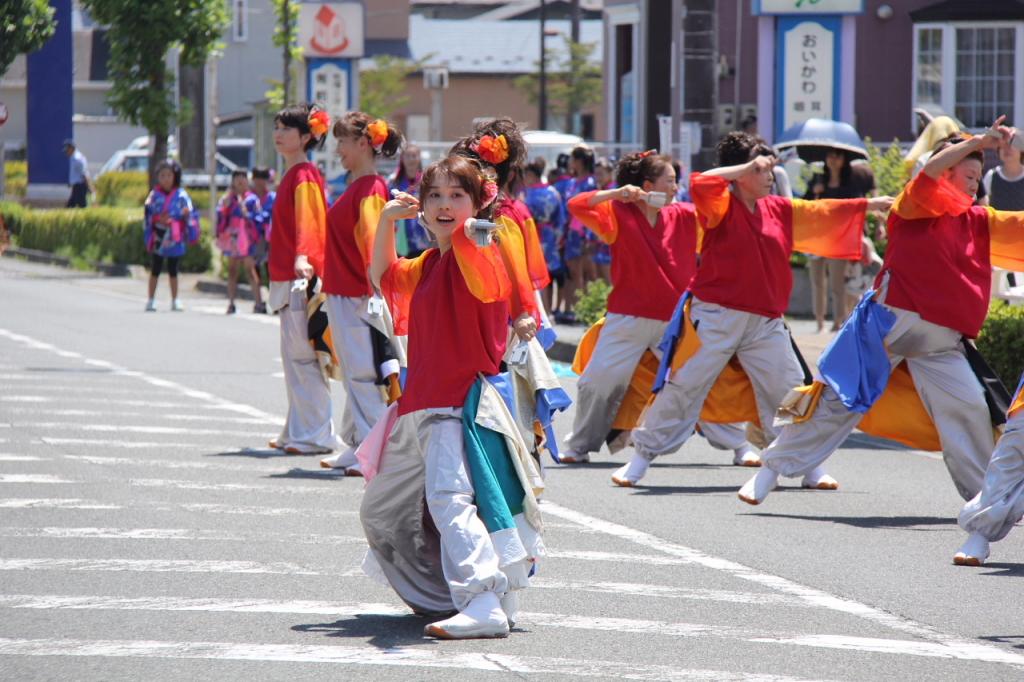 奥州前沢よさこいFesta11中編（奥州前沢よさこいフェスタ2015) 2015/07/12