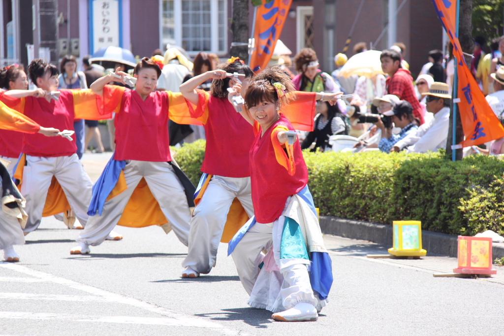 奥州前沢よさこいFesta11中編（奥州前沢よさこいフェスタ2015) 2015/07/12