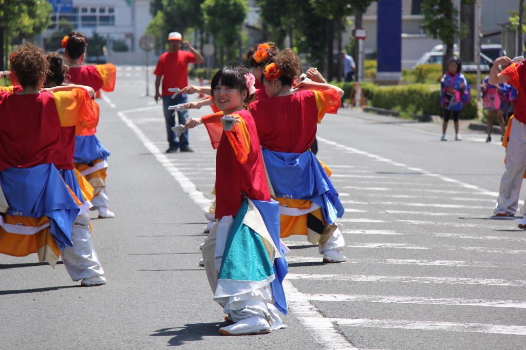 奥州前沢よさこいFesta11中編（奥州前沢よさこいフェスタ2015) 2015/07/12