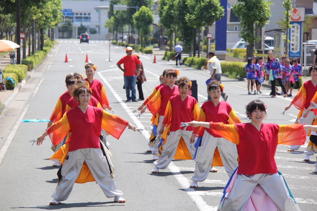 奥州前沢よさこいFesta11中編（奥州前沢よさこいフェスタ2015) 2015/07/12