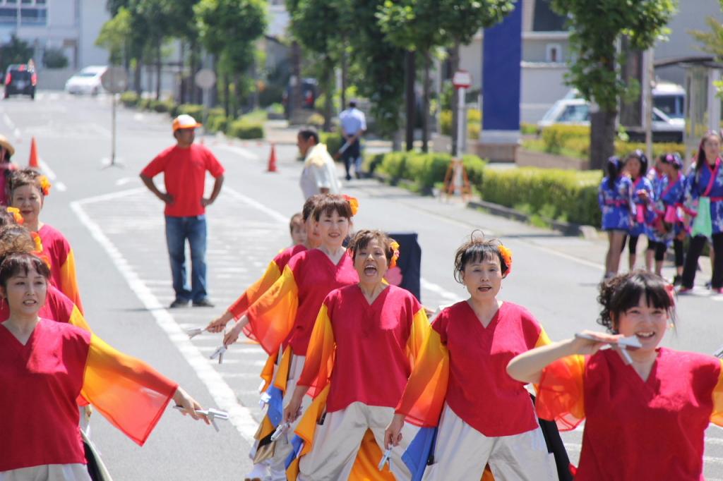 奥州前沢よさこいFesta11中編（奥州前沢よさこいフェスタ2015) 2015/07/12