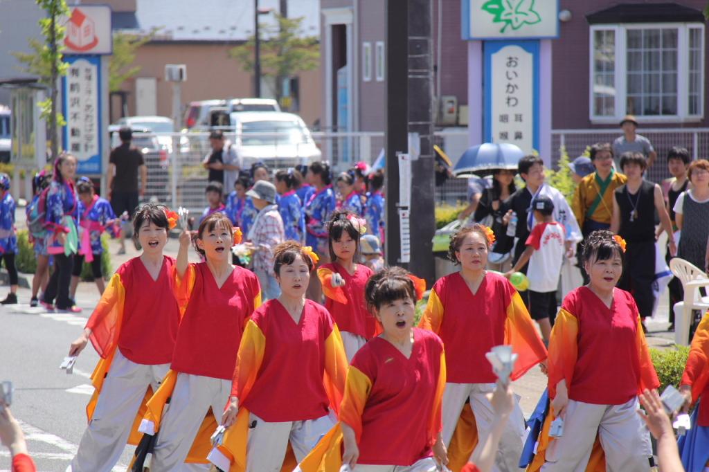 奥州前沢よさこいFesta11中編（奥州前沢よさこいフェスタ2015) 2015/07/12