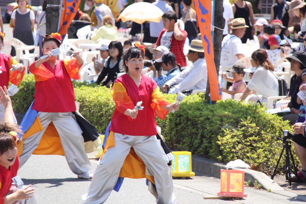 奥州前沢よさこいFesta11中編（奥州前沢よさこいフェスタ2015) 2015/07/12