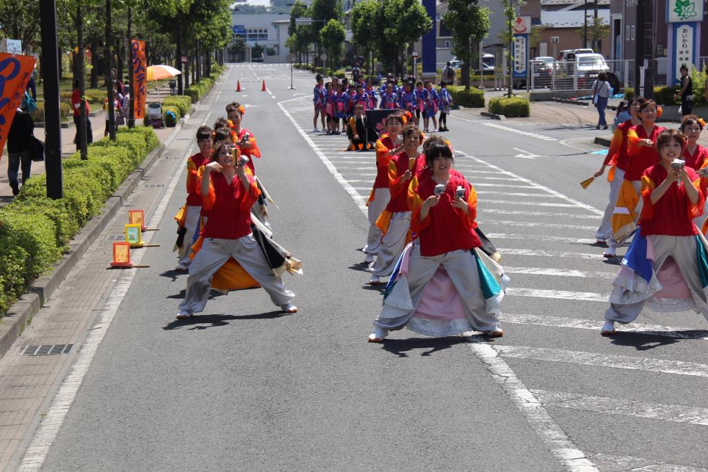 奥州前沢よさこいFesta11中編（奥州前沢よさこいフェスタ2015) 2015/07/12