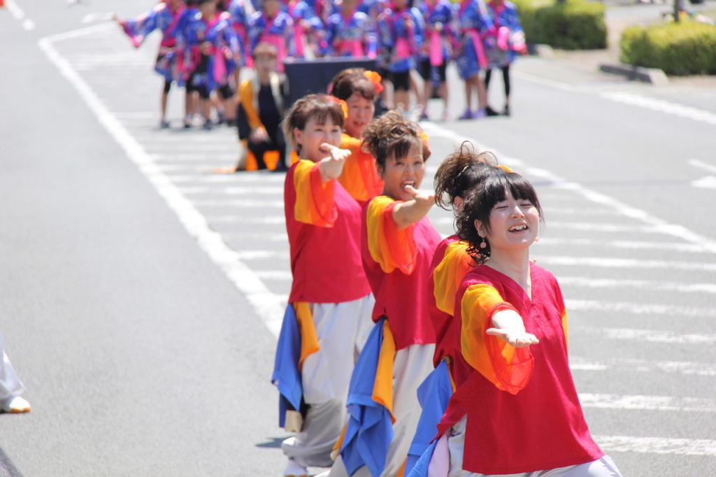 奥州前沢よさこいFesta11中編（奥州前沢よさこいフェスタ2015) 2015/07/12