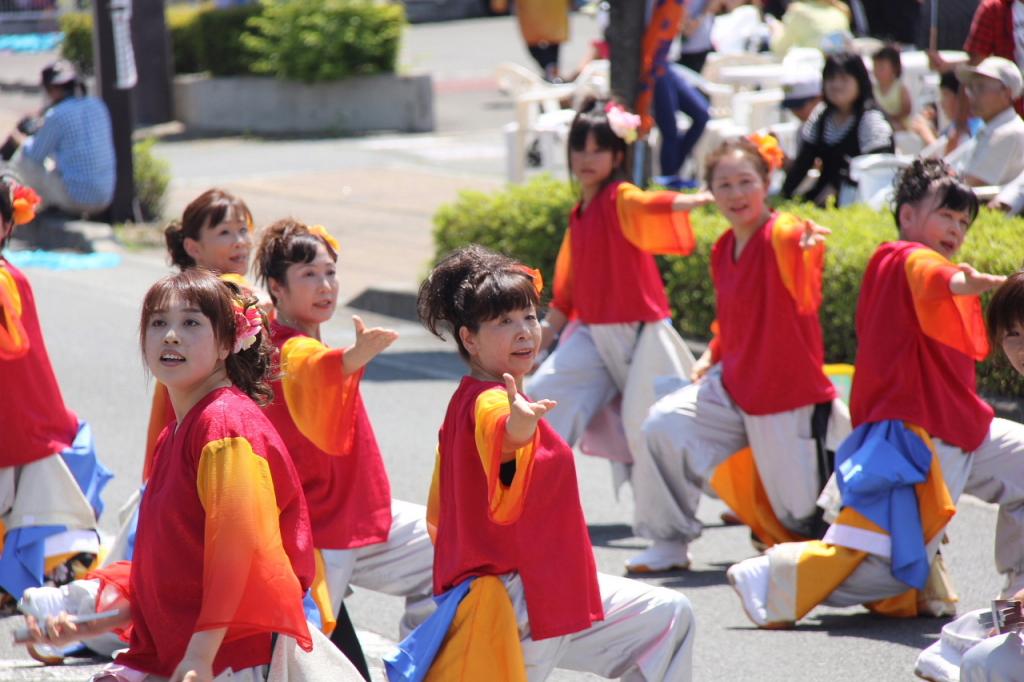 奥州前沢よさこいFesta11中編（奥州前沢よさこいフェスタ2015) 2015/07/12