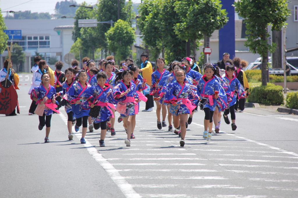 奥州前沢よさこいFesta11中編（奥州前沢よさこいフェスタ2015) 2015/07/12