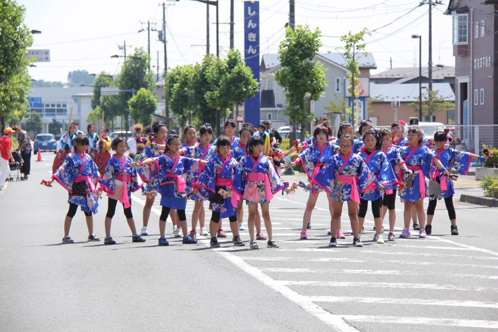 奥州前沢よさこいFesta11中編（奥州前沢よさこいフェスタ2015) 2015/07/12