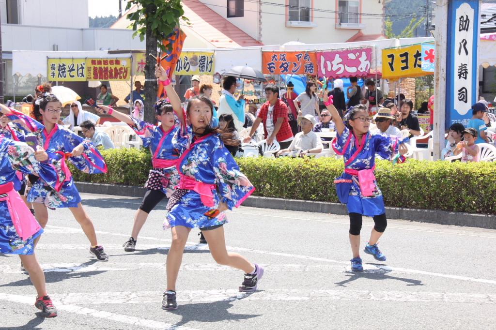 奥州前沢よさこいFesta11中編（奥州前沢よさこいフェスタ2015) 2015/07/12