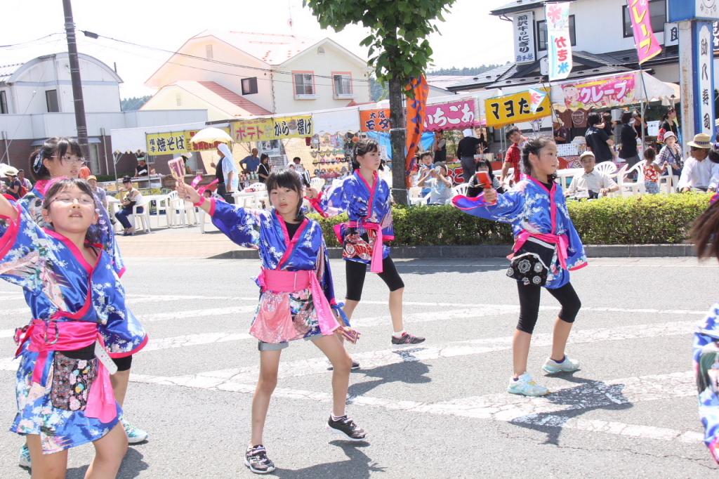 奥州前沢よさこいFesta11中編（奥州前沢よさこいフェスタ2015) 2015/07/12