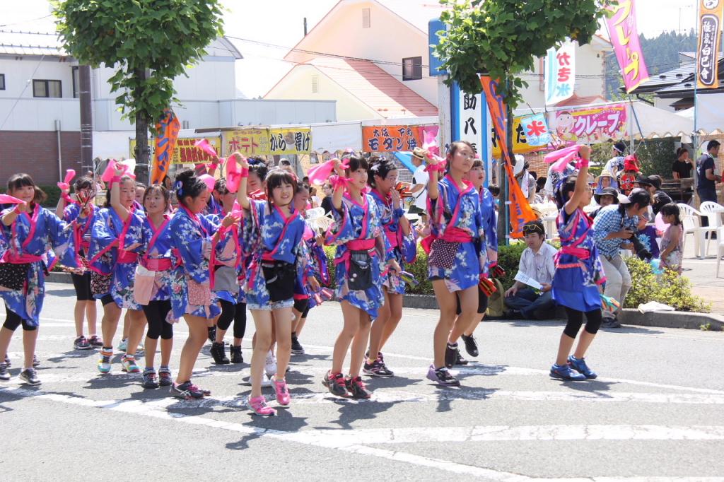 奥州前沢よさこいFesta11中編（奥州前沢よさこいフェスタ2015) 2015/07/12