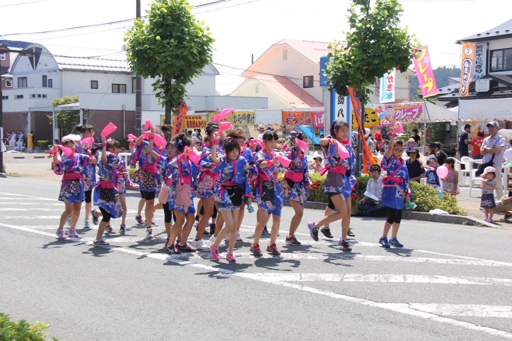 奥州前沢よさこいFesta11中編（奥州前沢よさこいフェスタ2015) 2015/07/12