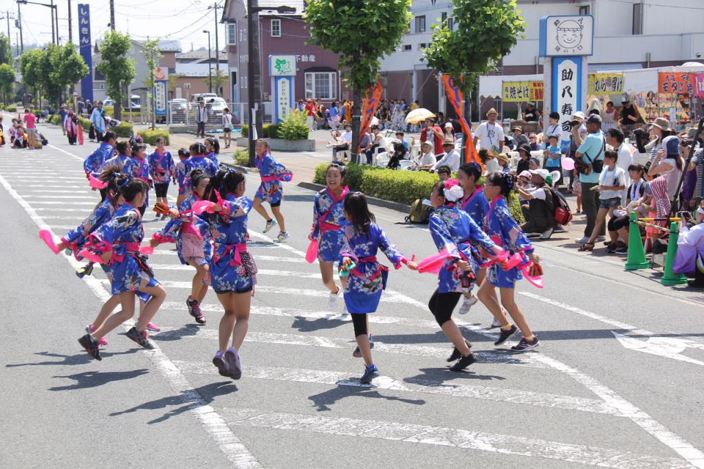 奥州前沢よさこいFesta11中編（奥州前沢よさこいフェスタ2015) 2015/07/12