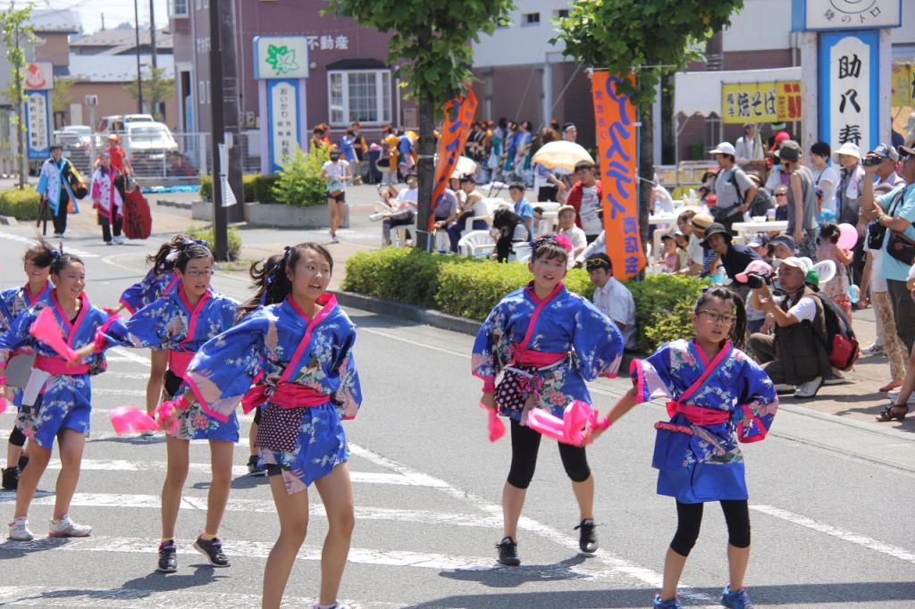 奥州前沢よさこいFesta11中編（奥州前沢よさこいフェスタ2015) 2015/07/12