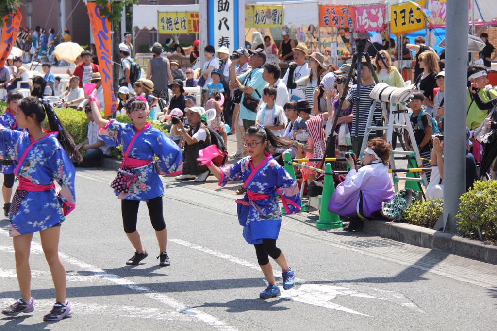 奥州前沢よさこいFesta11中編（奥州前沢よさこいフェスタ2015) 2015/07/12