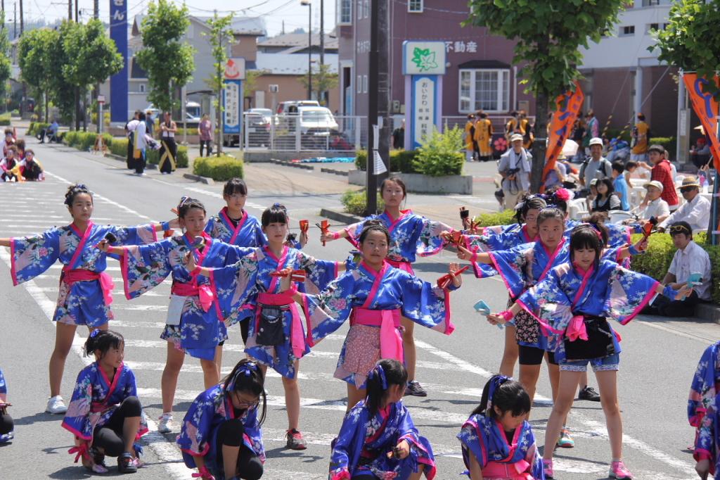 奥州前沢よさこいFesta11中編（奥州前沢よさこいフェスタ2015) 2015/07/12