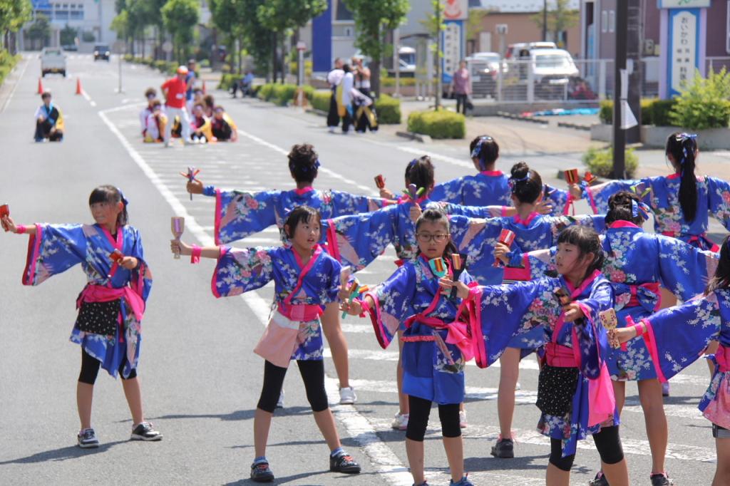奥州前沢よさこいFesta11中編（奥州前沢よさこいフェスタ2015) 2015/07/12