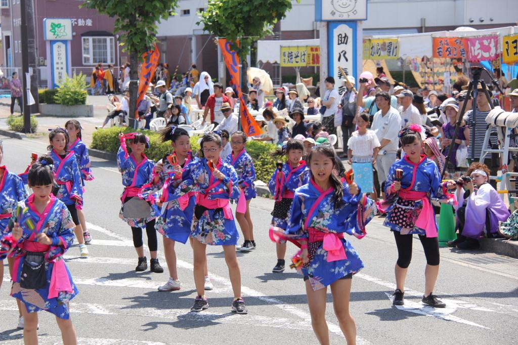 奥州前沢よさこいFesta11中編（奥州前沢よさこいフェスタ2015) 2015/07/12