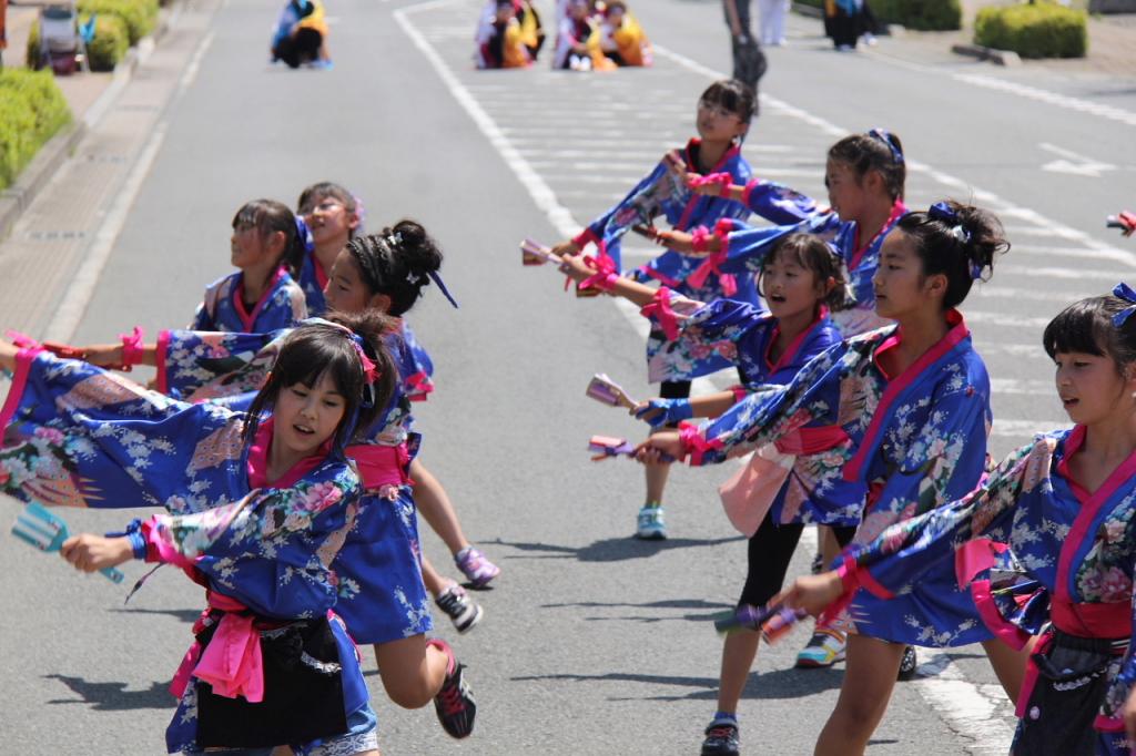 奥州前沢よさこいFesta11中編（奥州前沢よさこいフェスタ2015) 2015/07/12