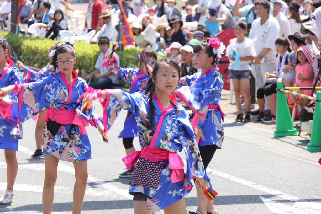奥州前沢よさこいFesta11中編（奥州前沢よさこいフェスタ2015) 2015/07/12