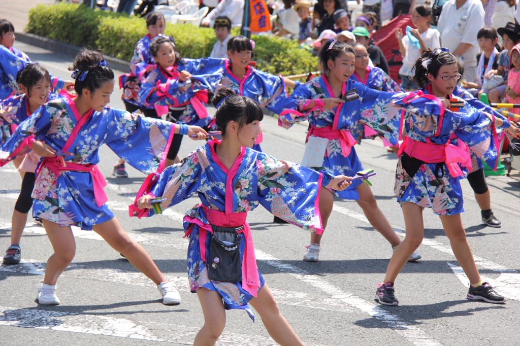 奥州前沢よさこいFesta11中編（奥州前沢よさこいフェスタ2015) 2015/07/12