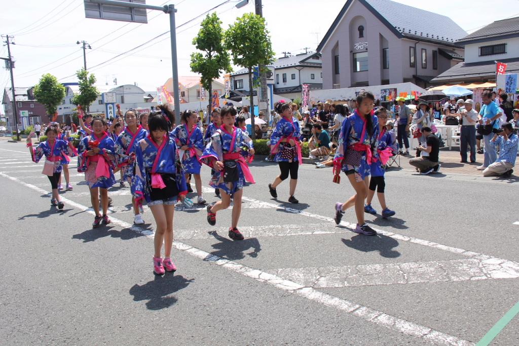 奥州前沢よさこいFesta11中編（奥州前沢よさこいフェスタ2015) 2015/07/12