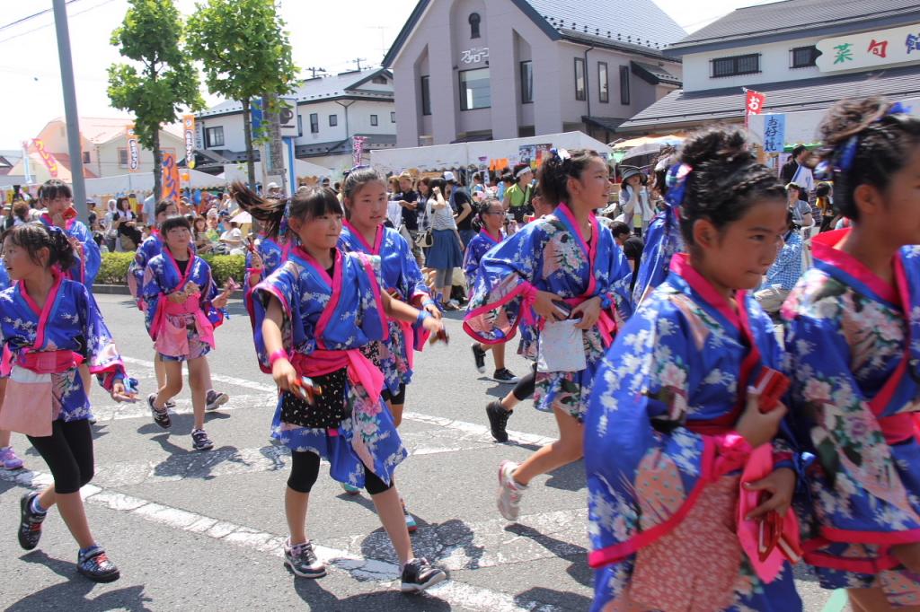 奥州前沢よさこいFesta11中編（奥州前沢よさこいフェスタ2015) 2015/07/12
