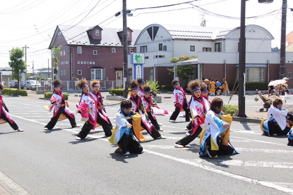 奥州前沢よさこいFesta11中編（奥州前沢よさこいフェスタ2015) 2015/07/12