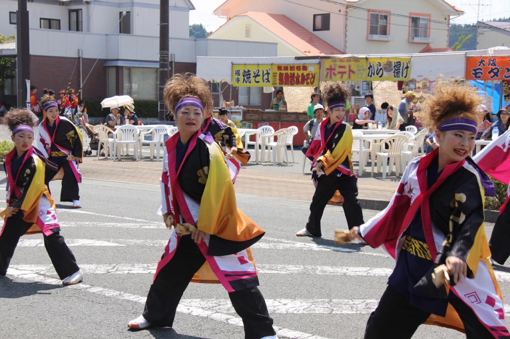 奥州前沢よさこいFesta11中編（奥州前沢よさこいフェスタ2015) 2015/07/12